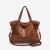 Sac à main de cours doux en daim