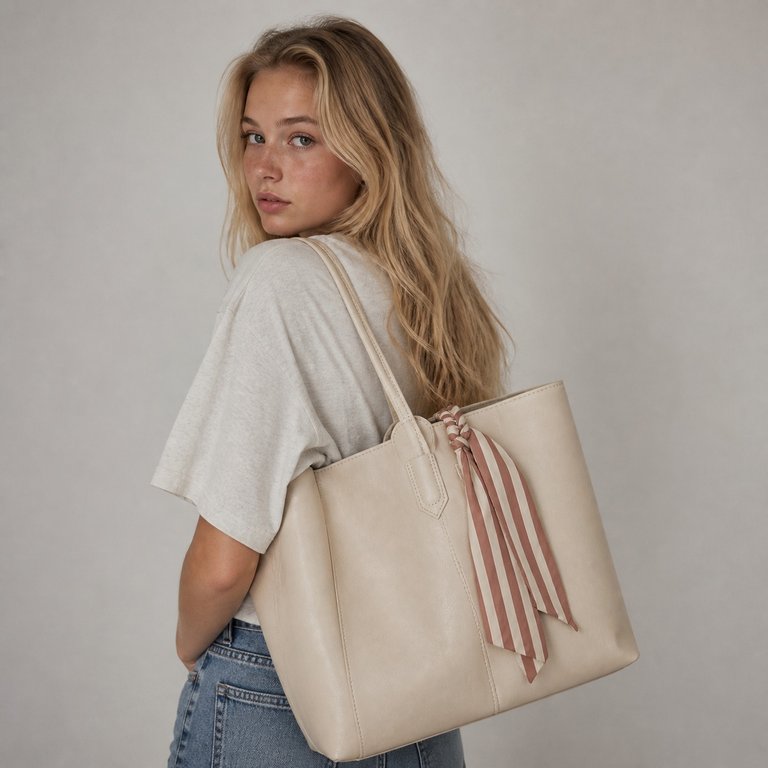 Sac de cours ample doux porté