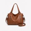 Sac de cours chic marron