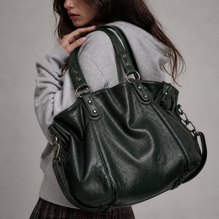 Sac de cours épais et solide porté